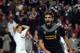 EDINBURGH, SCOTLAND - AUGUST 23: Fabio Borini of Liverpool celebrates scoring against Hearts during UEFA Europa League play-off first leg match between Hearts and Liverpool at Tynecastle Stadium on August 23, 2012 in Edinburgh, Scotland. (Photo by Ian MacNicol/Getty Images)