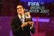 ZURICH, SWITZERLAND - DECEMBER 17: Kaka of AC Milan and Brazil receives the player of the year award during the FIFA World Player of The Year Gala 2007 at the Zurich Opera House on December 17, 2007 in Zurich, Switzerland. (Photo by Michael Steele/Getty Images)