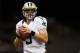 NEW ORLEANS, LA - AUGUST 17: Drew Brees #9 of the New Orleans Saints during the game against the Jacksonville Jaguars at the Mercedes-Benz Superdome on August 17, 2012 in New Orleans, Louisiana. (Photo by Chris Graythen/Getty Images)
