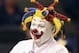 Jan 21, 2012; St. Petersburg, FL, USA; Shriners clowns entertain the fans in the first half of the East-West Shrine Game at Tropicana Field. Mandatory Credit: Phil Sears-US PRESSWIRE