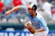 KANSAS CITY, MO - JULY 08: Dylan Bundy of the Baltimore Orioles pitches during the SiriusXM All-Star Futures Game at Kauffman Stadium on July 8, 2012 in Kansas City, Missouri. (Photo by Jamie Squire/Getty Images)