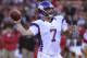 SAN FRANCISCO, CA - AUGUST 10: Christian Ponder #7 of the Minnesota Vikings drops back to pass against the San Francisco 49ers in the first quarter during an NFL pre-season football game at Candlestick Park on August 10, 2012 in San Francisco, California. (Photo by Thearon W. Henderson/Getty Images)