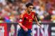 DONETSK, UKRAINE - JUNE 27: Jesus Navas of Spain in action during the UEFA EURO 2012 semi final match between Portugal and Spain at Donbass Arena on June 27, 2012 in Donetsk, Ukraine. (Photo by Alex Livesey/Getty Images)