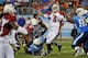 NASHVILLE, TN - AUGUST 23: Kamerion Wimbley #95 of the Tennessee Titans pressures quarterback Kevin Kolb #4 of the Arizona Cardinals at LP Field on August 23, 2012 in Nashville, Tennessee. (Photo by Frederick Breedon/Getty Images)
