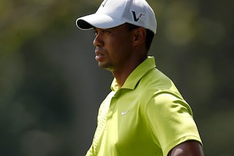 Tiger Woods is +1 for the third round.