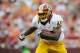 LANDOVER, MD - AUGUST 25: Alfred Morris #46 of the Washington Redskins runs the ball against the Indianapolis Colts during a preseason game at FedExField on August 25, 2012 in Landover, Maryland. (Photo by Patrick McDermott/Getty Images)
