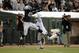 Juron Criner caught two touchdowns in Oakland's 31-20 win on Saturday.