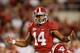 TUSCALOOSA, AL - OCTOBER 08: Phillip Sims #14 of the Alabama Crimson Tide against the Vanderbilt Commodores at Bryant-Denny Stadium on October 8, 2011 in Tuscaloosa, Alabama. (Photo by Kevin C. Cox/Getty Images)
