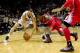 SAN ANTONIO, TX - MAY 15: Manu Ginobili #20 of the San Antonio Spurs and Eric Bledsoe #12 of the Los Angeles Clippers battle for a loose ball in Game One of the Western Conference Semifinals in the 2012 NBA Playoffs at AT&T Center on May 15, 2012 in San Antonio, Texas. The Spurs defeated the Clippers 108-92. NOTE TO USER: User expressly acknowledges and agrees that, by downloading and or using this photograph, User is consenting to the terms and conditions of the Getty Images License Agreement. (Photo by Justin Edmonds/Getty Images)