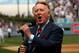 At Dodger Stadium, the traditional pre-game umpire's call of "Play Ball!" has been replaced by Vin Scully's trademark "It's time for Dodger Baseball!"