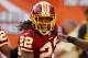 MIAMI GARDENS, FL - NOVEMBER 13: Kevin Barnes #22 of the Washington Redskins scores a touchdown during a game against the Miami Dolphins at Sun Life Stadium on November 13, 2011 in Miami Gardens, Florida. (Photo by Mike Ehrmann/Getty Images)