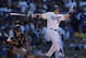 LOS ANGELES, CA - AUGUST 26: Adrian Gonzalez #23 of the Los Angeles Dodgers hits a fly ball to right field to end the eighth inning with the bases loaded against the Miami Marlins on August 26, 2012 at Dodger Stadium in Los Angeles, California. The Marlins won 6-2. (Photo by Stephen Dunn/Getty Images)