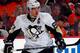 PHILADELPHIA, PA - APRIL 22: Sidney Crosby #87 of the Pittsburgh Penguins skates against the Philadelphia Flyers in Game Six of the Eastern Conference Quarterfinals during the 2012 NHL Stanley Cup Playoffs at Wells Fargo Center on April 22, 2012 in Philadelphia, Pennsylvania. The Flyers won the game 5-1 to eliminate the Penguins from the playoffs. (Photo by Paul Bereswill/Getty Images)