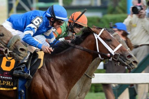 Travers History: Alpha, Golden Ticket Finish in Dead Heat