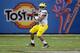 NEW ORLEANS, LA - JANUARY 03: Denard Robinson #16 of the Michigan Wolverines throws a pass against the Virginia Tech Hokies during the Allstate Sugar Bowl at Mercedes-Benz Superdome on January 3, 2012 in New Orleans, Louisiana. (Photo by Chris Graythen/Getty Images)