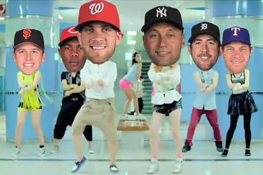 MLB postseason goes gangnam style with oddly mesmerizing video
