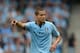 MANCHESTER, ENGLAND - AUGUST 19: Jack Rodwell of Manchester City in action during the Barclays Premier League match between Manchester City and Southampton at Etihad Stadium on August 19, 2012 in Manchester, England. (Photo by Michael Regan/Getty Images)