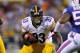 ORCHARD PARK, NY - AUGUST 25: Isaac Redman #33 of the Pittsburgh Steelers runs against the Buffalo Bills at Ralph Wilson Stadium on August 25, 2012 in Orchard Park, New York. (Photo by Rick Stewart/Getty Images)