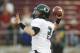 Nov 12, 2011; Stanford CA, USA; Oregon Ducks quarterback Bryan Bennett (2) warms up before the game against the Stanford Cardinal at Stanford Stadium. Oregon defeated Stanford 53-30. Mandatory Credit: Jason O. Watson-US PRESSWIRE