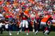 DENVER, CO - AUGUST 26: Quarterback Peyton Manning #18 of the Denver Broncos looks to pass during the first quarter of a pre-season game against the San Francisco 49ers at Sports Authority Field Field at Mile High on August 26, 2012 in Denver, Colorado. (Photo by Justin Edmonds/Getty Images)