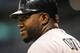 ST. PETERSBURG, FL - JULY 14: Designated hitter David Ortiz #34 of the Boston Red Sox sets to bat against the Tampa Bay Rays July 14, 2012 at Tropicana Field in St. Petersburg, Florida. (Photo by Al Messerschmidt/Getty Images)