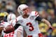 ANN ARBOR, MI - NOVEMBER 19: Taylor Martinez #3 of the Nebraska Cornhuskers throws a first quarter pass while playing the Michigan Wolverines at Michigan Stadium on November 19, 2011 in Ann Arbor, Michigan. (Photo by Gregory Shamus/Getty Images)