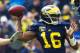 Shoelace has the future of the Big Ten on his back.