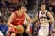 PHOENIX, AZ - FEBRUARY 09: Goran Dragic #3 of the Houston Rockets drives the ball past Steve Nash #13 of the Phoenix Suns during the NBA game at US Airways Center on February 9, 2012 in Phoenix, Arizona. The Rockets defeated the Suns 96-89. NOTE TO USER: User expressly acknowledges and agrees that, by downloading and or using this photograph, User is consenting to the terms and conditions of the Getty Images License Agreement. (Photo by Christian Petersen/Getty Images)