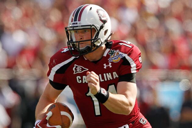 Connor Shaw: Gamecocks QB Leaves Game With Shoulder Contusion