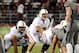 Oct. 15, 2011; Pullman, WA, USA; Stanford Cardinals quarterback Andrew Luck (12) prepares for a snap against the Washington State Cougars during the second half at Martin Stadium. Mandatory Credit: James Snook-US PRESSWIRE
