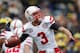 ANN ARBOR, MI - NOVEMBER 19: Taylor Martinez #3 of the Nebraska Cornhuskers throws a first quarter pass while playing the Michigan Wolverines at Michigan Stadium on November 19, 2011 in Ann Arbor, Michigan. (Photo by Gregory Shamus/Getty Images)