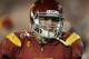 LOS ANGELES, CA - NOVEMBER 26: Quarterback Matt Barkley #7 of the USC Trojans gets ready for the game with the UCLA Bruins at the Los Angeles Memorial Coliseum on November 26, 2011 in Los Angeles, California. (Photo by Stephen Dunn/Getty Images)
