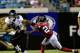 JACKSONVILLE, FL - AUGUST 19: Cecil Shorts III #84 of the Jacksonville Jaguars attempts to run for yardage following a reception against Dominique Franks #24 of the Atlanta Falcons during a game at EverBank Field on August 19, 2011 in Jacksonville, Florida. (Photo by Sam Greenwood/Getty Images)