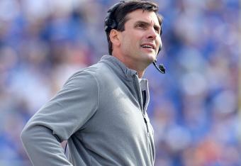 Tennessee head coach Derek Dooley