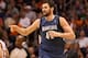 PHOENIX, AZ - MARCH 12: Kevin Love #42 of the Minnesota Timberwolves reacts after hitting a three point shot past Steve Nash #13 of the Phoenix Suns during the NBA game at US Airways Center on March 12, 2012 in Phoenix, Arizona. The Timberwolves defeated the Suns 127-124. NOTE TO USER: User expressly acknowledges and agrees that, by downloading and or using this photograph, User is consenting to the terms and conditions of the Getty Images License Agreement. (Photo by Christian Petersen/Getty Images)