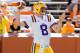 KNOXVILLE, TN - OCTOBER 15: Zach Mettenberger #8 of the LSU Tigers against the Tennessee Volunteers at Neyland Stadium on October 15, 2011 in Knoxville, Tennessee. (Photo by Kevin C. Cox/Getty Images)