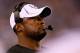 ORCHARD PARK, NY - AUGUST 25: Mike Tomlin, head coach of the Pittsburgh Steelers stands on the sidelines against the Buffalo Bills at Ralph Wilson Stadium on August 25, 2012 in Orchard Park, New York.Pittsburgh won 38-7. (Photo by Rick Stewart/Getty Images)