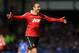 LIVERPOOL, ENGLAND - SEPTEMBER 11: Dimitar Berbatov of Manchester United celebrates scoring to make it 3-1 during the Barclays Premier League match between Everton and Manchester United at Goodison Park on September 11, 2010 in Liverpool, England. (Photo by Michael Regan/Getty Images)