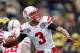 ANN ARBOR, MI - NOVEMBER 19: Taylor Martinez #3 of the Nebraska Cornhuskers throws a first quarter pass while playing the Michigan Wolverines at Michigan Stadium on November 19, 2011 in Ann Arbor, Michigan. (Photo by Gregory Shamus/Getty Images)