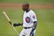 CHICAGO, IL - SEPTEMBER 1: Alfonso Soriano #12 of the Chicago Cubs flips his bat after striking out during the first inning against the Chicago Cubs at Wrigley Field on September 1, 2012 in Chicago, Illinois. (Photo by Brian Kersey/Getty Images)