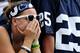 STATE COLLEGE, PA - SEPTEMBER 01: Penn State Nittany Lions react after losing to the Ohio Bobcats at Beaver Stadium on September 1, 2012 in State College, Pennsylvania. The Bobcats won 24-14. (Photo by Patrick Smith/Getty Images)