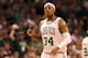 BOSTON, MA - JUNE 01: Paul Pierce #34 of the Boston Celtics reacts in the first half against the Miami Heat in Game Three of the Eastern Conference Finals in the 2012 NBA Playoffs on June 1, 2012 at TD Garden in Boston, Massachusetts. NOTE TO USER: User expressly acknowledges and agrees that, by downloading and or using this photograph, User is consenting to the terms and conditions of the Getty Images License Agreement. (Photo by Jim Rogash/Getty Images)