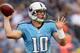 Second-year quarterback Jake Locker will face the New England patriots in first test as Titans starting QB.