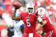 LOUISVILLE, KY - SEPTEMBER 02: Teddy Bridgewater #5 of the Louisville Cardinals throws a pass during the game against the Kentucky Wildcats at Papa John's Cardinal Stadium on September 2, 2012 in Louisville, Kentucky. Louisville won 32-14. (Photo by Andy Lyons/Getty Images)