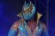 DURBAN, SOUTH AFRICA - JULY 08: WWE Superstar Sin Cara is introduced during the WWE Smackdown Live Tour at Westridge Park Tennis Stadium on July 08, 2011 in Durban, South Africa. (Photo by Steve Haag/Gallo Images/Getty Images)