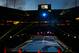 Tennis under the lights at the US Open.