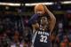 PHOENIX - NOVEMBER 05: O.J. Mayo #32 of the Memphis Grizzlies shoots a free throw shot during the NBA game against the Phoenix Suns at US Airways Center on November 5, 2010 in Phoenix, Arizona. NOTE TO USER: User expressly acknowledges and agrees that, by downloading and or using this photograph, User is consenting to the terms and conditions of the Getty Images License Agreement. (Photo by Christian Petersen/Getty Images)