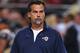 ST. LOUIS, MO - AUGUST 18: Head coach Jeff Fisher of the St. Louis Rams looks on during pre-game warm-ups prior to playing against the Kansas City Chiefs in a pre-season game at the Edward Jones Dome on August 18, 2012 in St. Louis, Missouri. (Photo by Dilip Vishwanat/Getty Images)