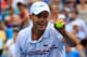 NEW YORK, NY - SEPTEMBER 02: Andy Roddick of the United States celebrates match point during his men's singles third round match against Fabio Fognini of Italy on Day Seven of the 2012 U.S. Open at the USTA Billie Jean King National Tennis Center on September 2, 2012 in the Flushing neighborhood, of the Queens borough of New York City. (Photo by Chris Trotman/Getty Images for USTA)