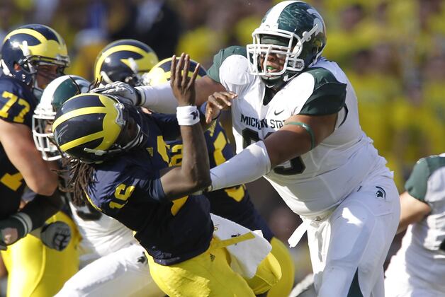 Michigan State Players Go off on Denard After Loss to Alabama